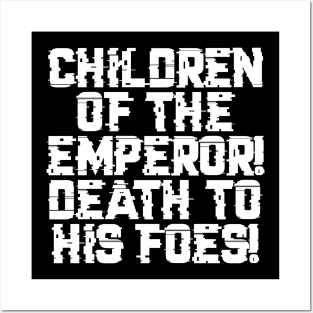 Children of the Emperor - Marines Battle Cry Posters and Art